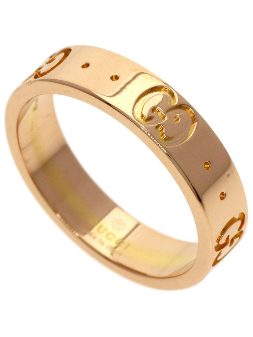 Gucci Icon Ring 18k Pink Gold - Picture 1 of 10